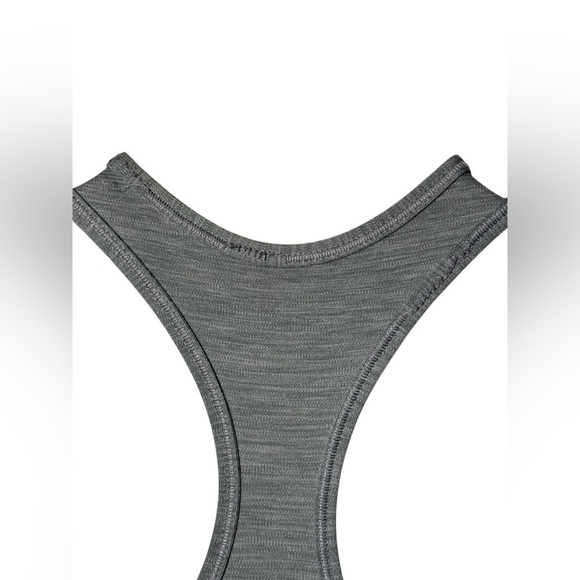 NIKE SWOOSH Women's Medium-Support 1-
Piece Longline Sports Bra grey black 2XX - Picture 5 of 9